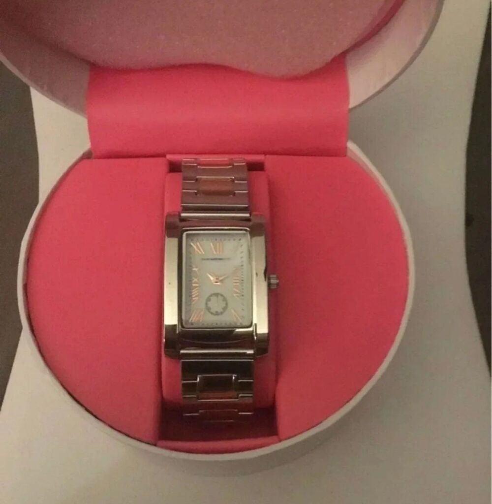 BNIB~Ladies' Isaac Mizrahi Live Two Tone Expansion Watch~Boxed
